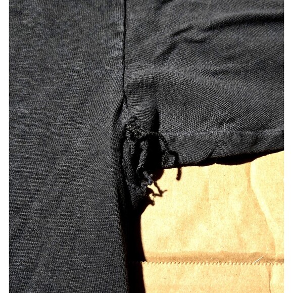 VTG Metallica Shirt And Justice For All Black XL 2000 Y2K Thrashed Distressed - Picture 10 of 14